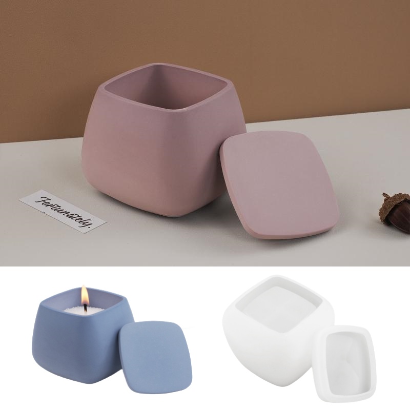 Candle Making Supplies - 1set Square Storage Box UV Resin