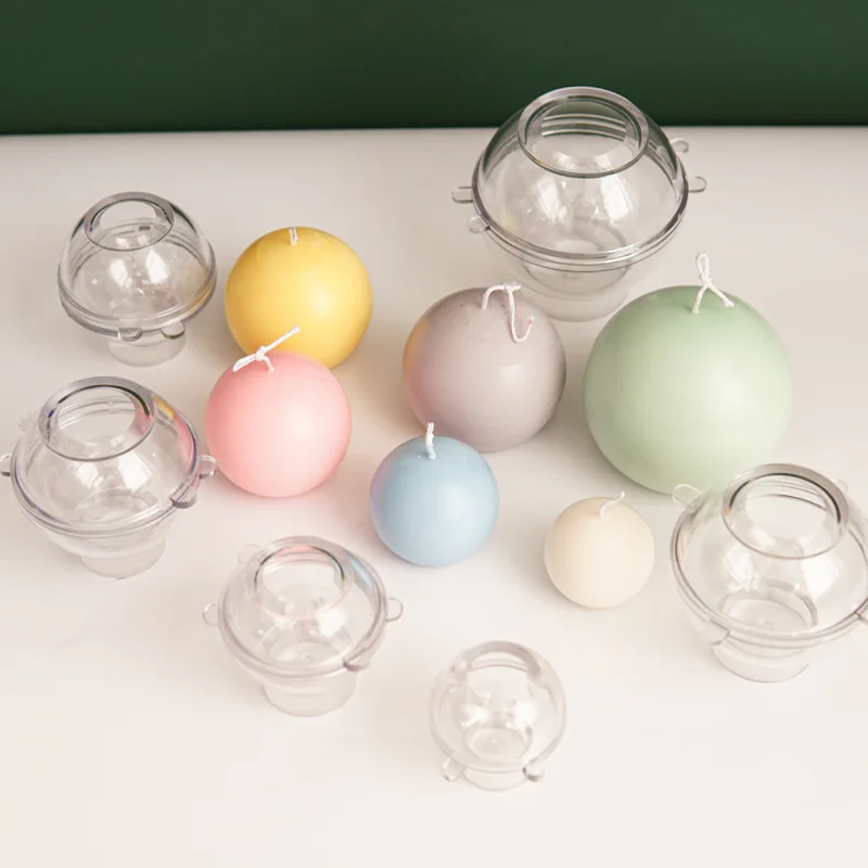 Candle Making Workshop - 5-8cm Spherical Candle Plastic Mold Home