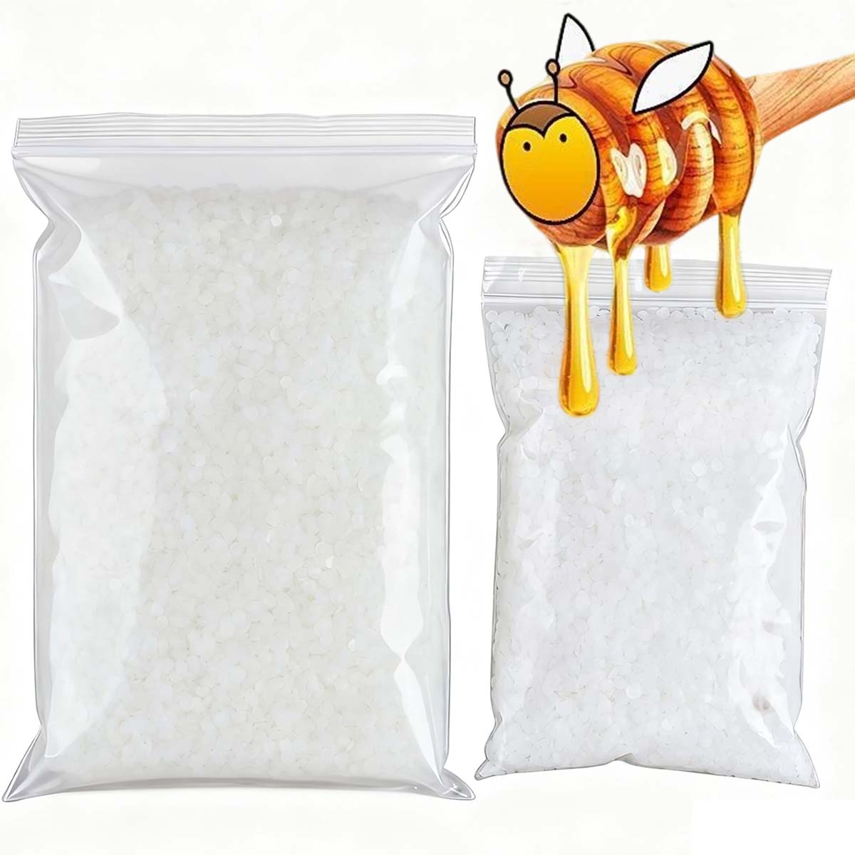 Candle Making Fragrances - 200g-1000g White Beeswax Pure Natural Granular