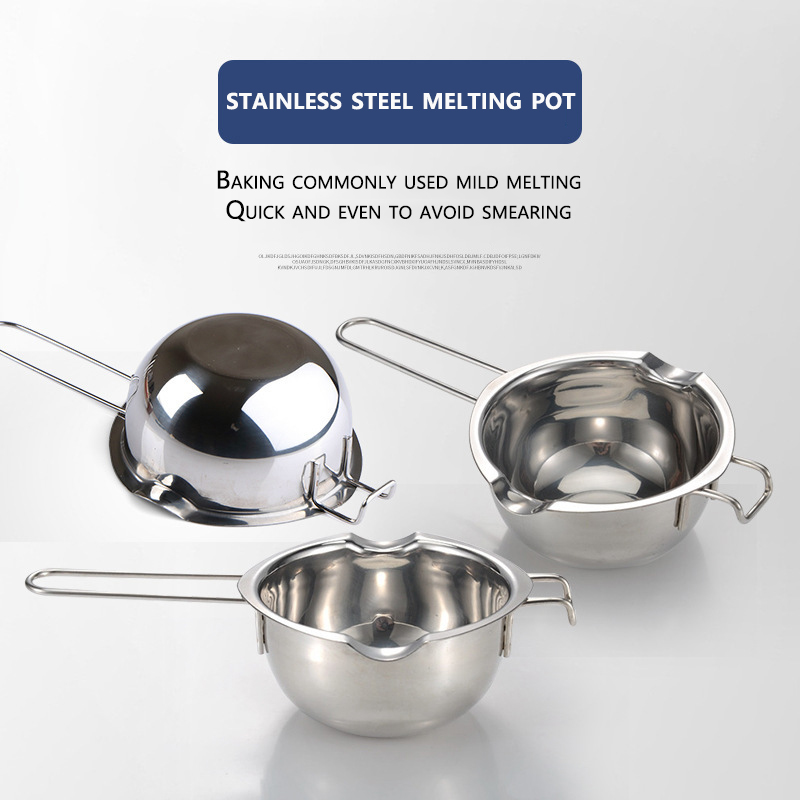 Candle Making Workshop - Stainless Steel Wax Melting Pot Long