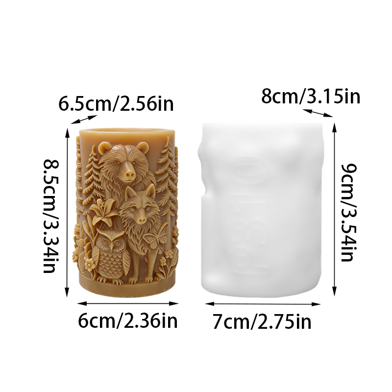 【Forest Animal Collection 3D C - Candle Making Workshop 评论和价格