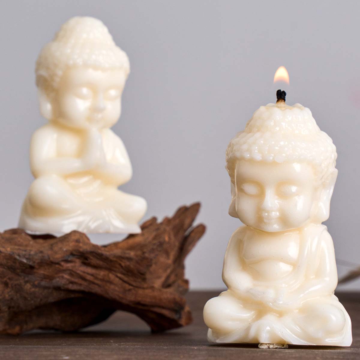 3D Buddha Silicone Candle Mold - Candle Making Process 评论和价格