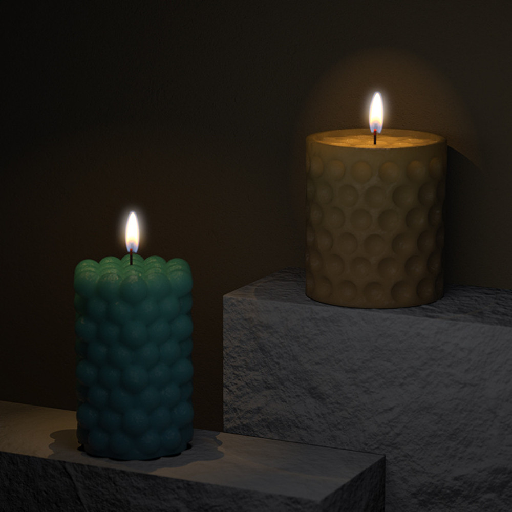 Cylinder Silicone Mold Hexagon - Candle Making Supplies 评论和价格
