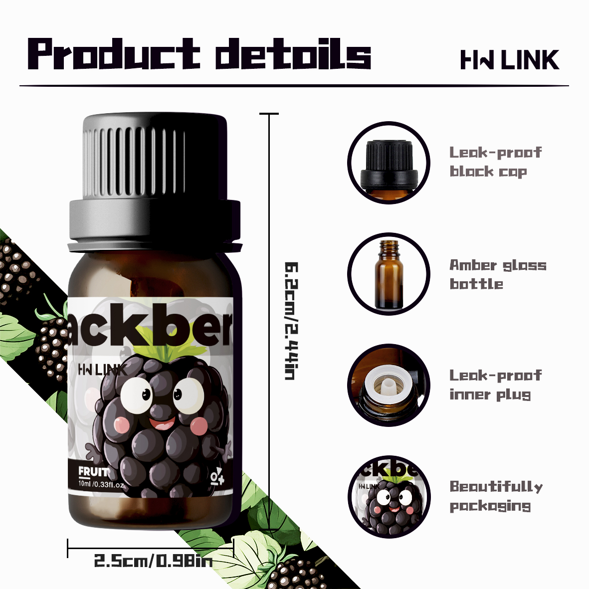 Blackberry Essential Oil  10ml - Candle Making Fragrances 评论和价格