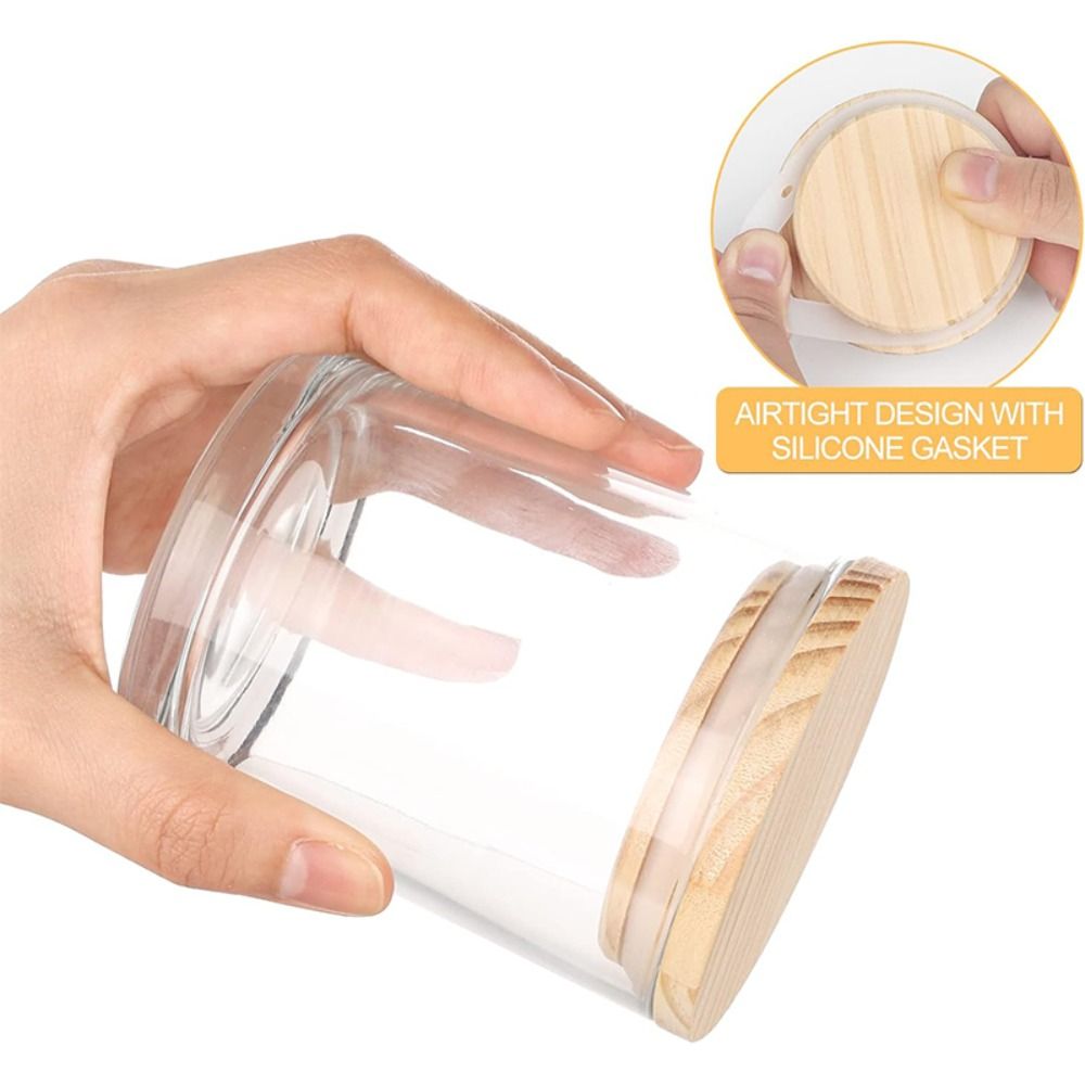 Clear Glass Candle Jars Transp - Candle Making Glass Jars 评论和价格