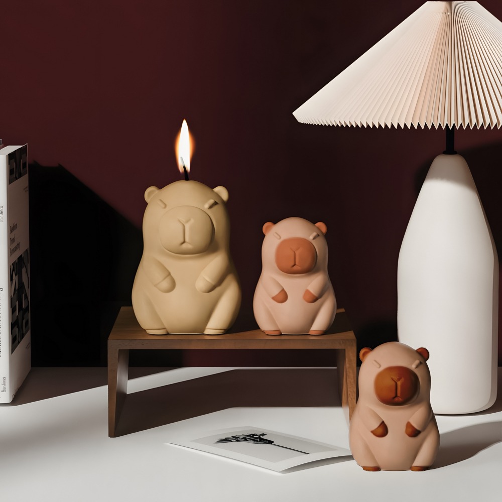 Standing Capybara Scent Candle - Candle Making Fragrances 评论和价格