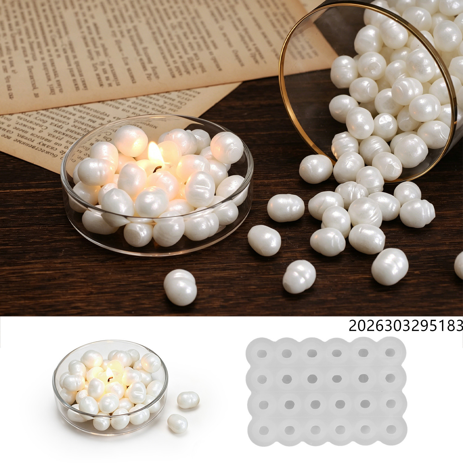 Healing Ocean Pearl Mirror Wax - Candle Making Fragrances 评论和价格