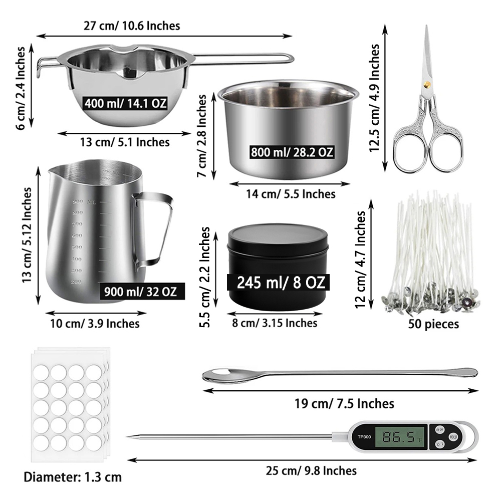 Glintmos DIY Candle Making Kit - Candle Making Supplies 评论和价格