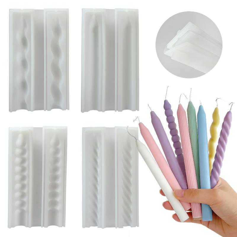 Long Spiral Silicone Candle Mo - Candle Making Workshop 评论和价格