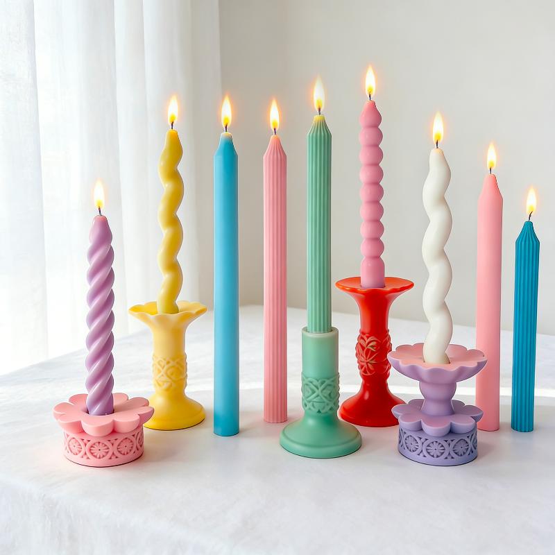 Long Spiral Silicone Candle Mo - Candle Making Workshop 评论和价格
