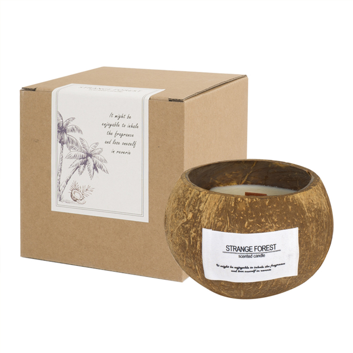 Coconut Shell Aromatherapy Can - Candle Making Fragrance Oils 评论和价格