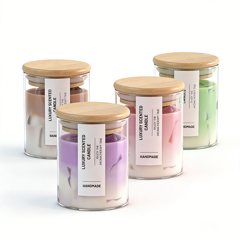 12pcs High Borosilicate Glass  - Candle Making Glass Jars 评论和价格