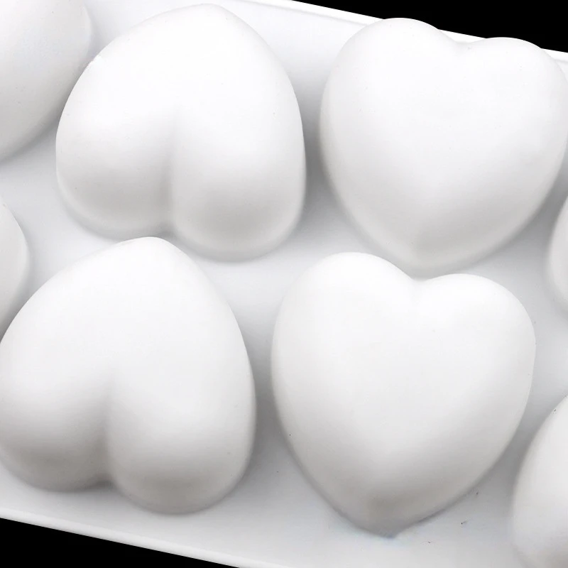 Love Heart Silicone Soap Mold  - Candle Making Workshop 评论和价格