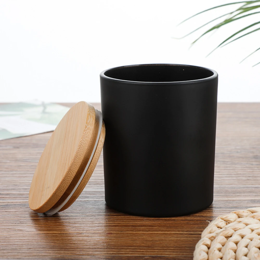 Wooden Cover Glass Candle Jars - Candle Making Glass Jars 评论和价格
