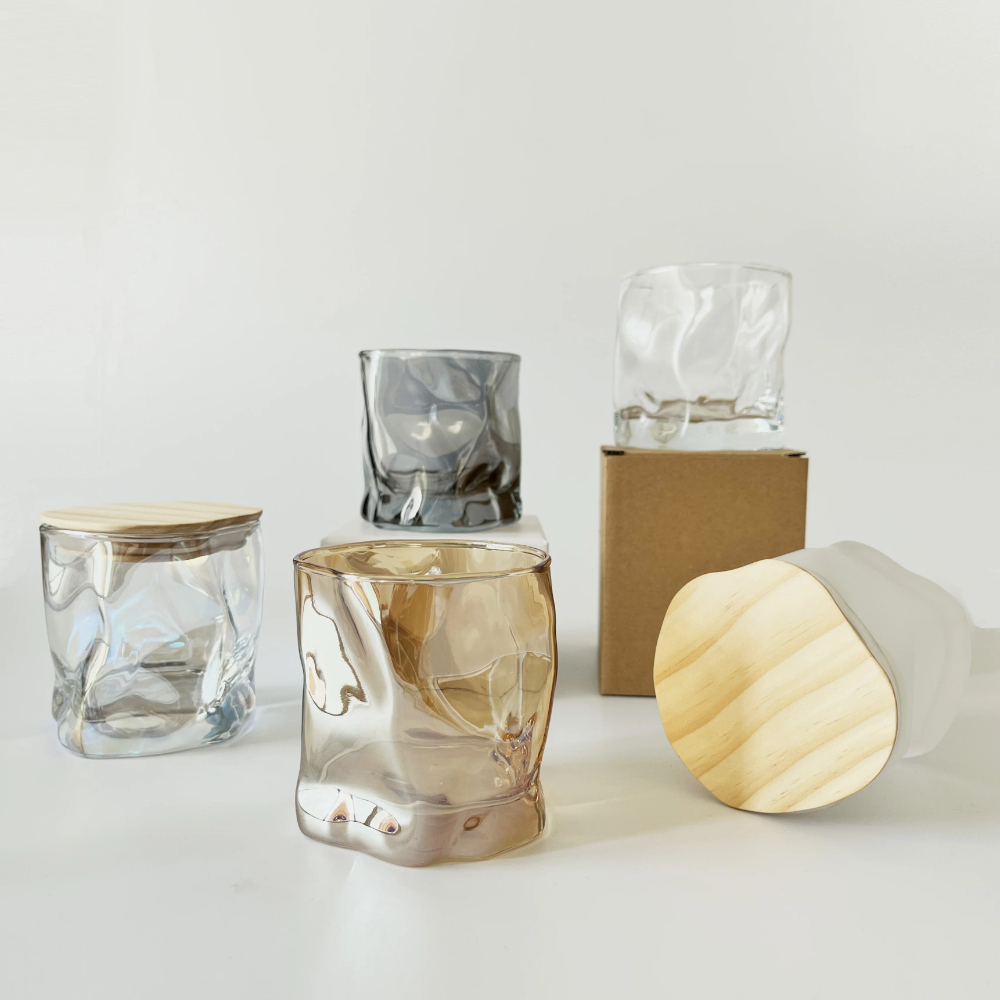 Twist Tea Cup Candle Jar Glass - Candle Making Glass Jars 评论和价格