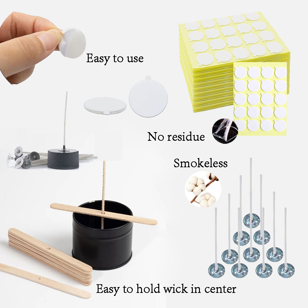 58pcs Candle Making Kit 6pcs C - Candle Making Glass Jars 评论和价格