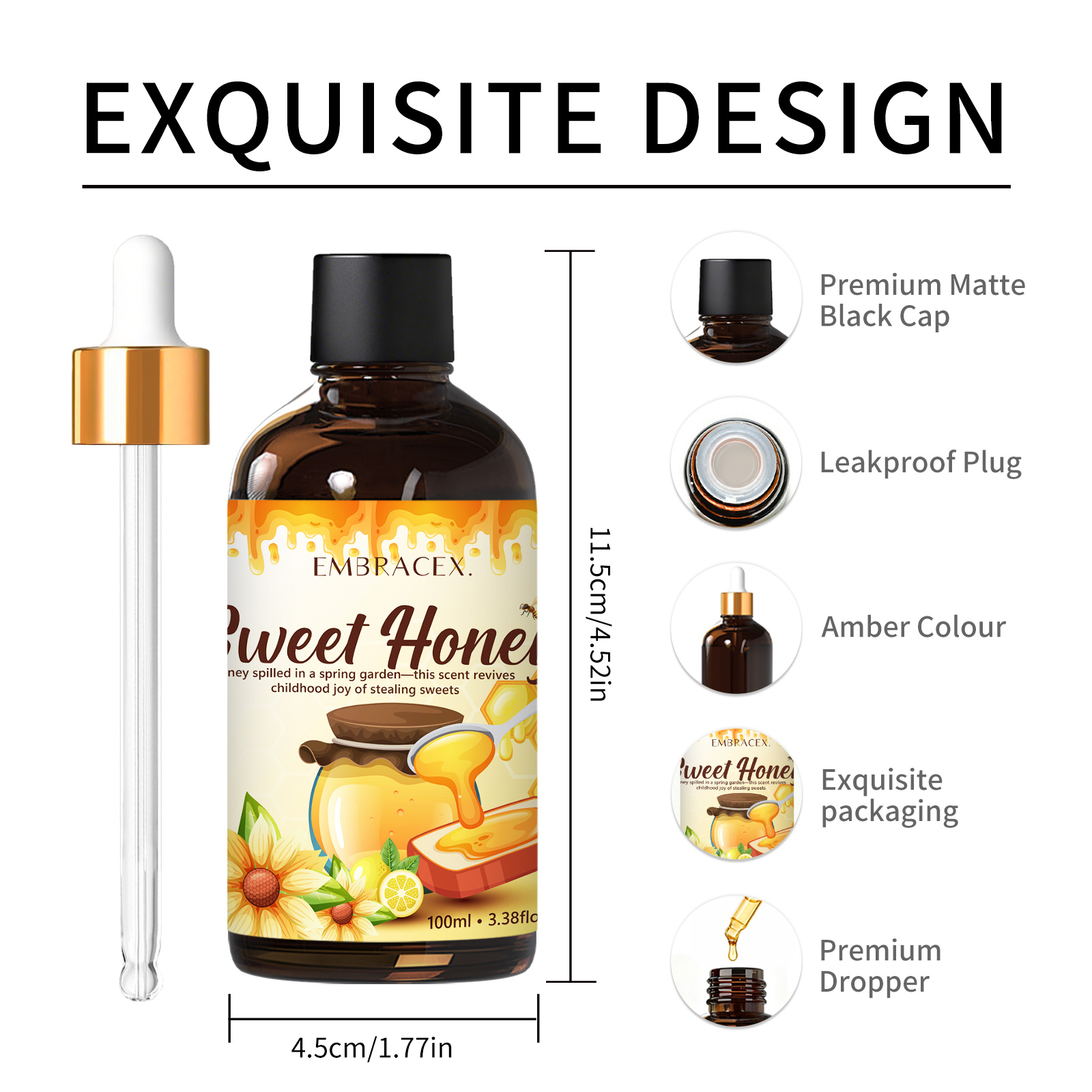 100ml Honey Essential oil，Car  - Candle Making Fragrance Oils 评论和价格