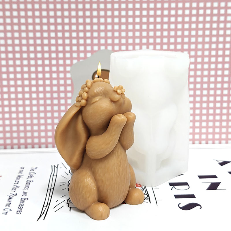 Prayer Rabbit Candle Mold Sili - Candle Making Workshop 评论和价格