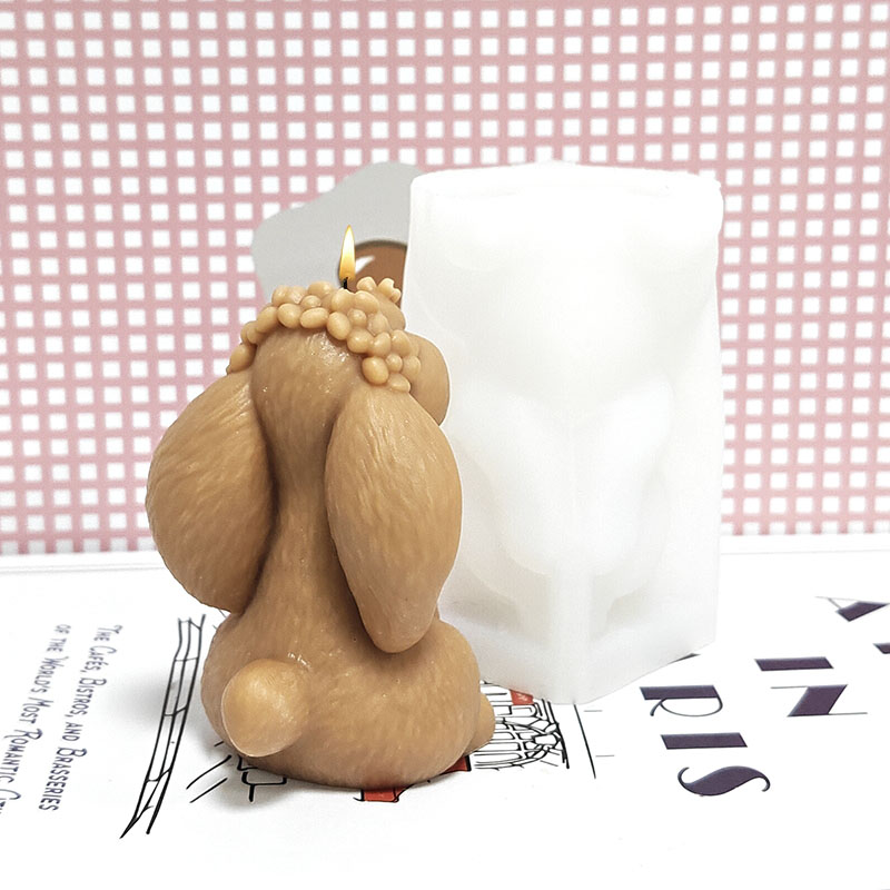 Prayer Rabbit Candle Mold Sili - Candle Making Workshop 评论和价格