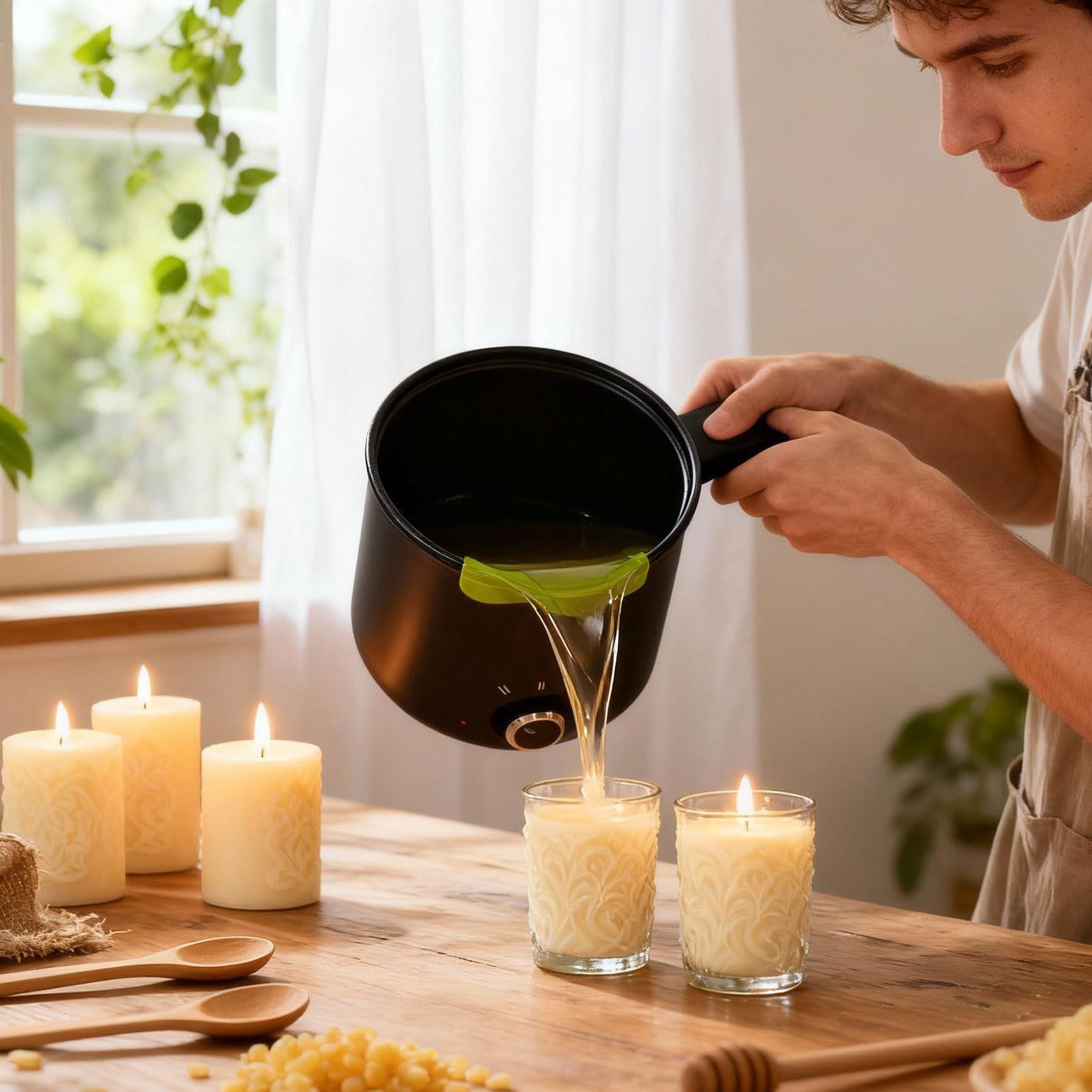 Candle Wax Melting Pot 1.5L La - Candle Making Workshop 评论和价格