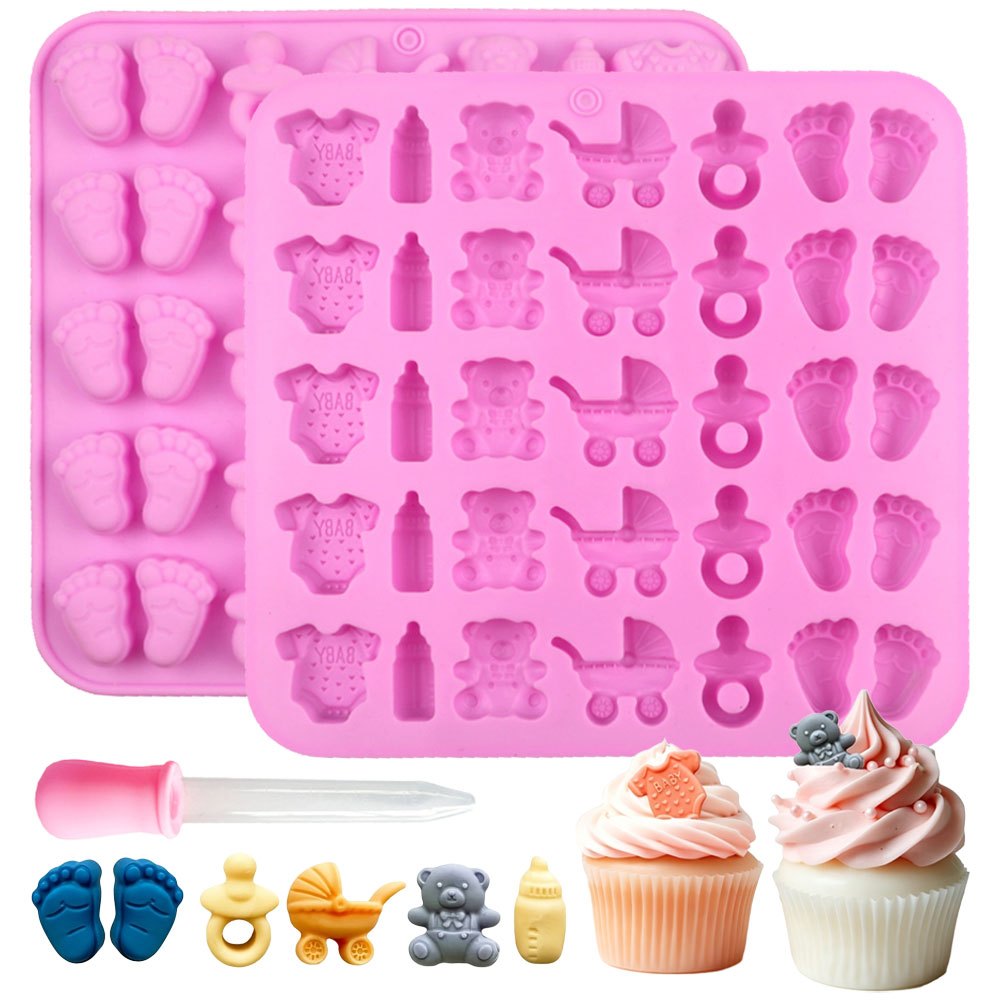 2pcs Silicone Mold Set 35-Cavi - Candle Making Workshop 评论和价格