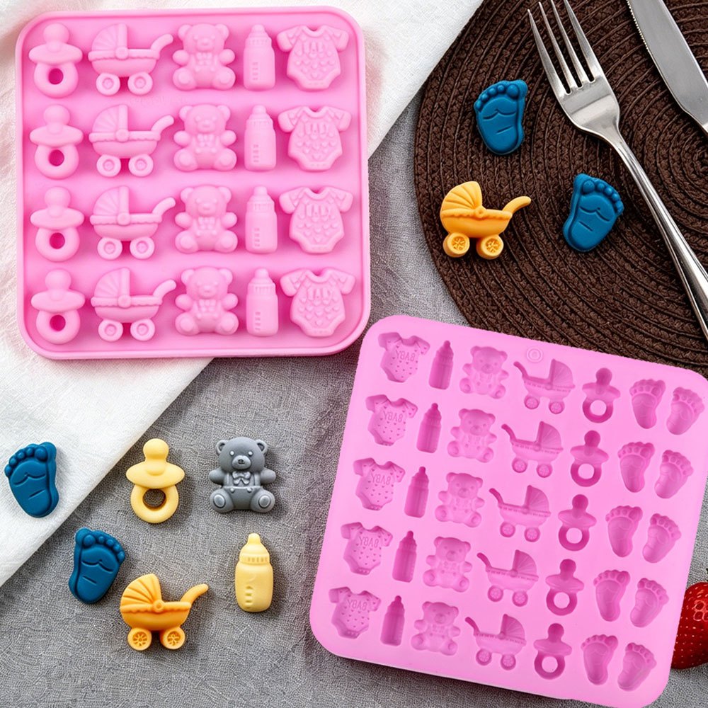 2pcs Silicone Mold Set 35-Cavi - Candle Making Workshop 评论和价格