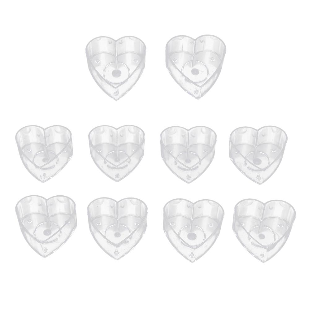 Transparent Heart Tealight Cup - Candle Making Event 评论和价格