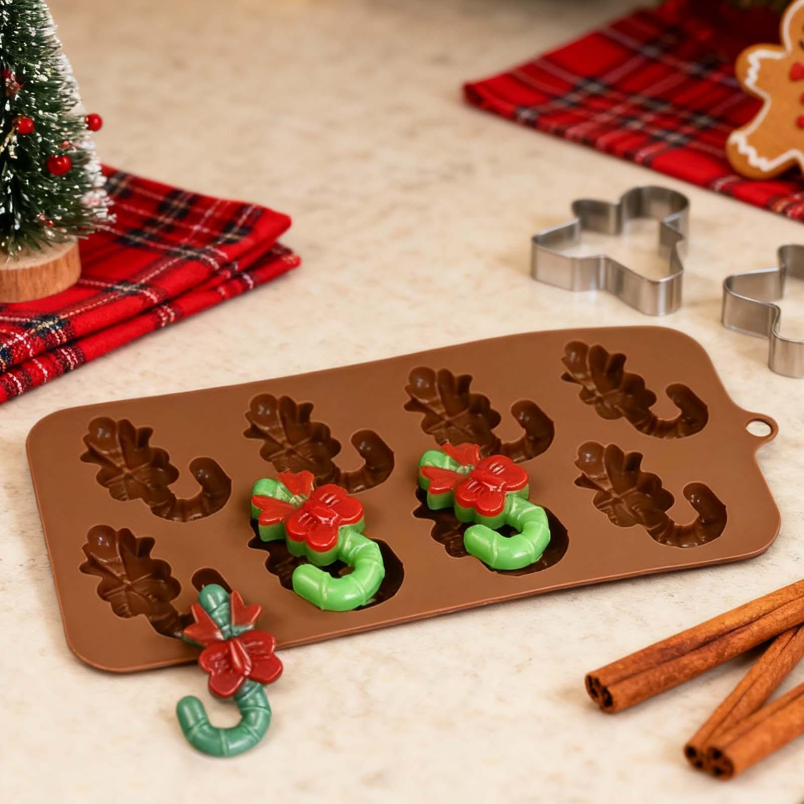 Christmas Molds 8-Cavity Reusa - Candle Making Supplies 评论和价格