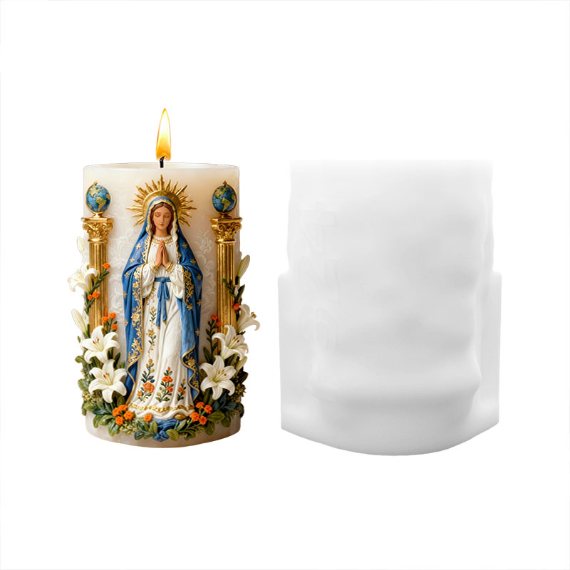 Virgin Mary Lily Religious Sty - Candle Making Workshop 评论和价格
