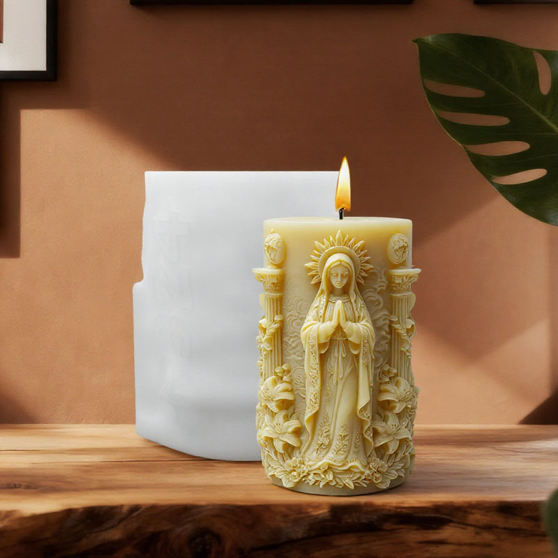 Virgin Mary Lily Religious Sty - Candle Making Workshop 评论和价格