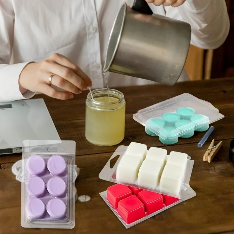 2026New Wax Melt Molds 6 Cavit - Candle Making Workshop 评论和价格